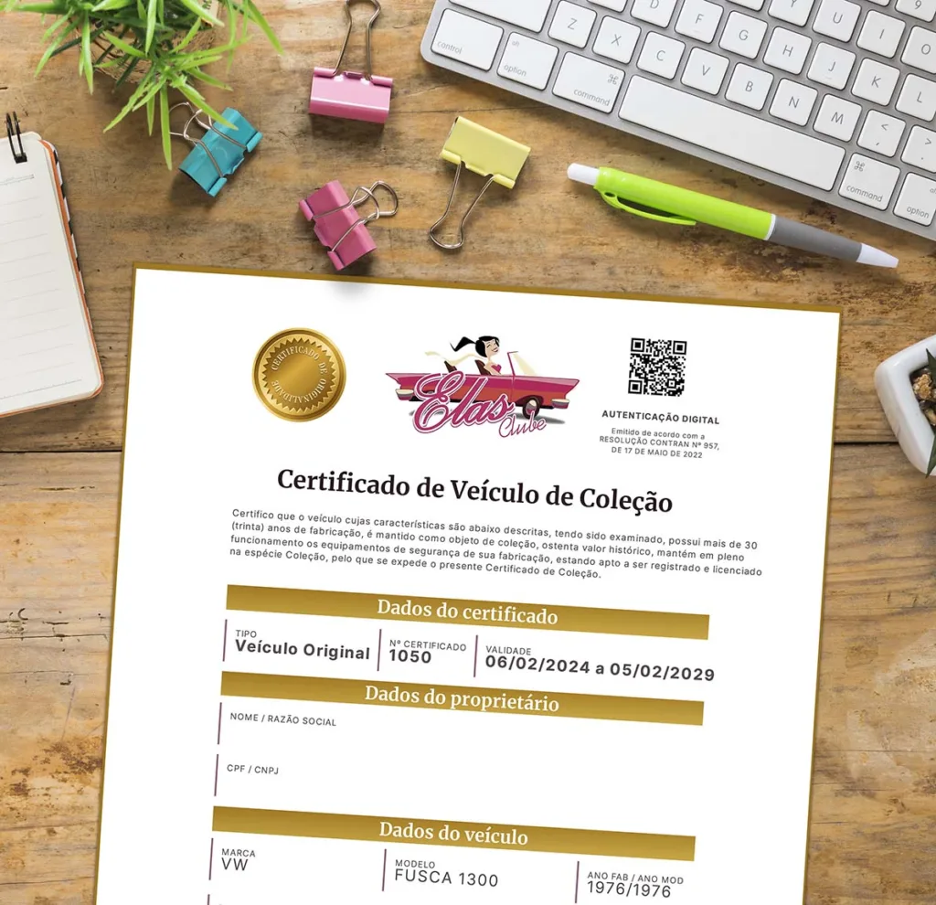 Placa Preta e Certificado de Veículo de Coleção: Guia Completo